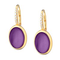 Boucles d'oreilles Marcello Pane Femme in Argent ORGM 049 VIOLA